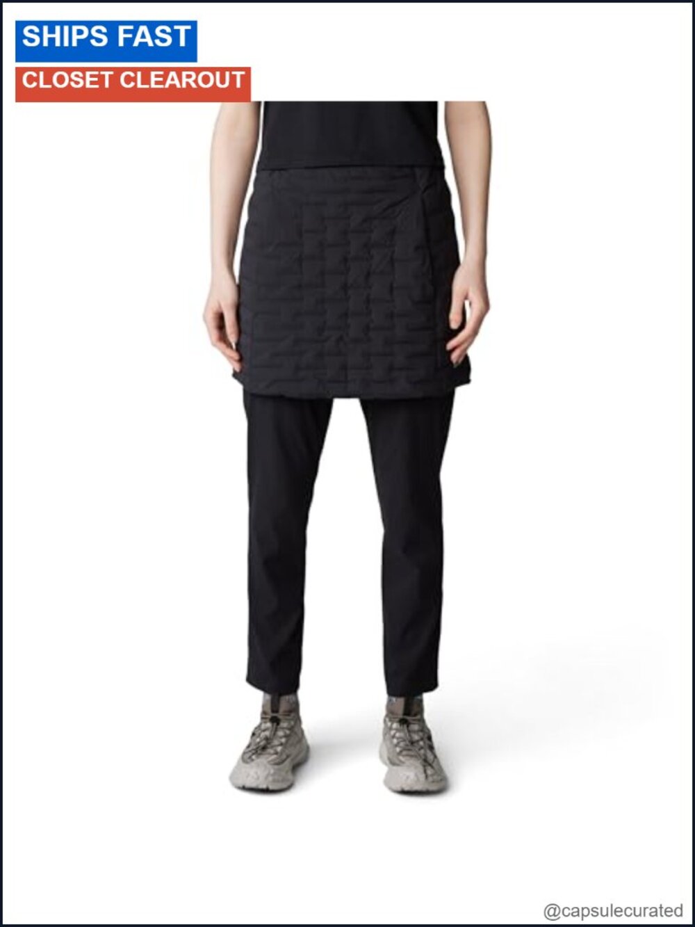 Mountain Hardwear Stretch Down Skirt 700 Fill Quilted Pull-On